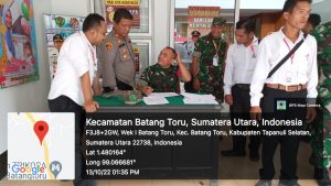 Kapolsek Bator Monitoring Pada Seleksi Tambahan Mental Ideologi Cakades