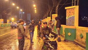 Dini Hari, Sat Reskrim Polres Padang Sidempuan Tetap Patroli