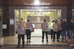 Guna Berikan Rasa Aman dan Nyaman, Polres Tapsel Laksanakan Patroli Skala Besar