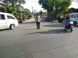 Dijaga Polsek Hutaimbaru, Kawasan Rawan Macet Jadi Lengang