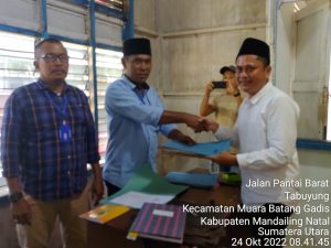 Ziaul haq Daftar Bacalon Kepala Desa: Saya Ucapkan Terimakasih Kepada Masyarakat Tabuyung