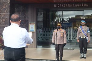 Pimpin Apel Pagi, Ini Arahan Wakapolres Tapsel