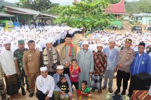 Kunjungan ke Ponpes Darussalam, Begini Pesan Kapolres Tapsel