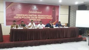 Antisipasi Potensi yang Timbul, Polres Padang Sidempuan Ikuti Sosialisasi Verfak Parpol