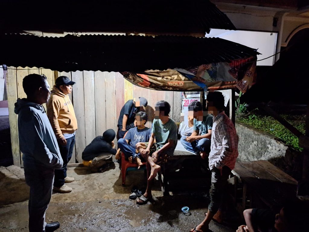 Sempat Viral di Medsos, Para Remaja Stop Mobil Dibina Polsek Padang Bolak
