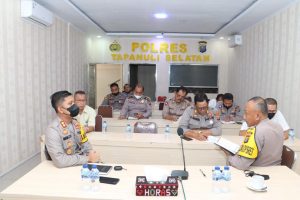 Kapolres Ajak Personel Siapkan Diri Hadapi Ancaman Bencana Alam