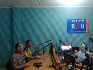 Ops Zebra Toba 2022, Kasat Lantas Polres Padangsidimpuan Beri Edukasi Via Radio