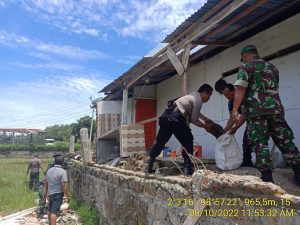 Samapta Poldasu, Bantu Penanggulangan Gempa Bumi Taput