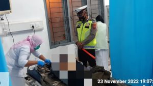 Jadi Korban Tabrak Lari di Tapsel, Pengemudi Sepeda Motor Meninggal Dunia