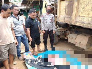 Malang! Niat Memperbaiki, Pria di Paluta Malah Meninggal Dunia Ketimpa Truk Sendiri