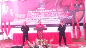 Rapidin Simbolon di Padangsidimpuan : Ajak Kader PDI Perjuangan Bela “Wong Cilik”