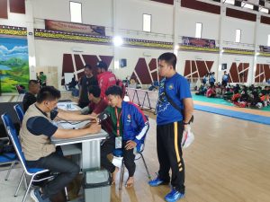 Mantap! Personel Polres Padang Sidempuan Jadi Wasit di Porprovsu
