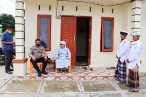 Pelihara Silaturahmi, Kapolres Padang Sidempuan Sowan ke Ketua Yayasan Syekh Zainal Abidin Harahap