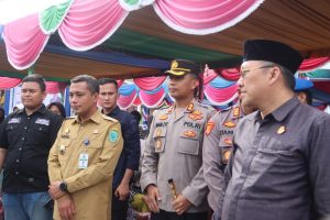 Paluta Kedatangan Orang Penting, Personel Polres Tapsel Siaga