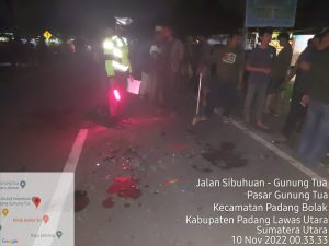 Kenderaan Kecelakaan di Paluta, Nasib Pengendaranya Mengenaskan