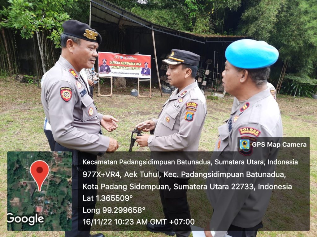 Periksa Senpi Personel, Wakapolres Padangsidimpuan Temukan Ini