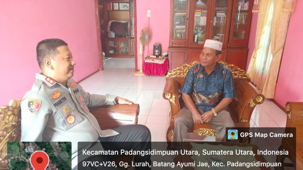 Kapolres Padangsidimpuan Sambangi Tokoh Agama : Mudah-mudahan Sinergi Tetap Terjaga