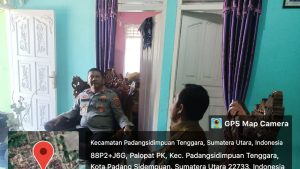Pastikan Keamanan Wilkumnya, Kapolres Padangsidimpuan Berkunjung ke Kadus