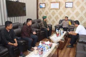 Kapolres Tapsel Ajak HMI Kolaborasi Guna Minimalisir Gangguan Kamtibmas