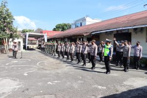 Implementasi Quick Wins Presisi, Polres Padangsidimpuan Apel Gabungan dengan Yonif 123/RW