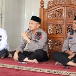 Kapolres Asahan AKBP Roman Smaradhana Elhaj, S.H., S.I.K., M.H. bersama dengan PJU Polres Asahan melaksanakan kegiatan Jumat Curhat