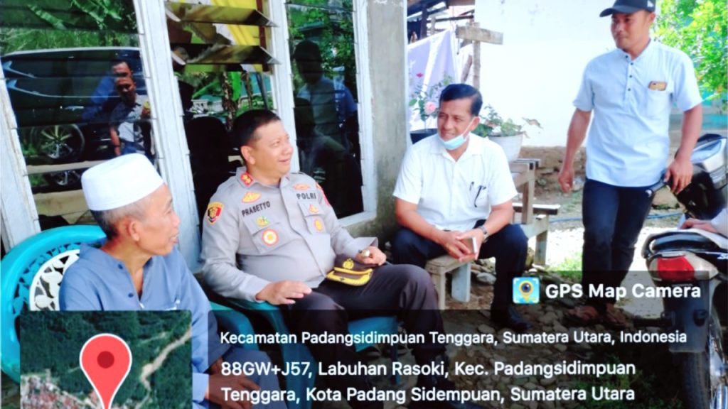 Kapolres Padangsidimpuan Kunjungan ke Tokoh Agama : Terimakasih Sudah Berantas Narkoba