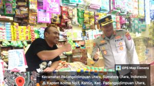 Upaya Ciptakan Kamtibmas Kondusif, Kapolres Padangsidimpuan Temui Pedagang Sembako