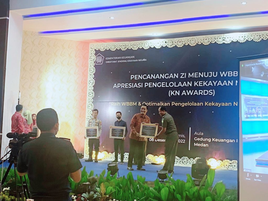 Prestasi Mentereng, Kejari Padangsidimpuan Raih Penghargaan dari Direktorat Jenderal Kekayaan Negara