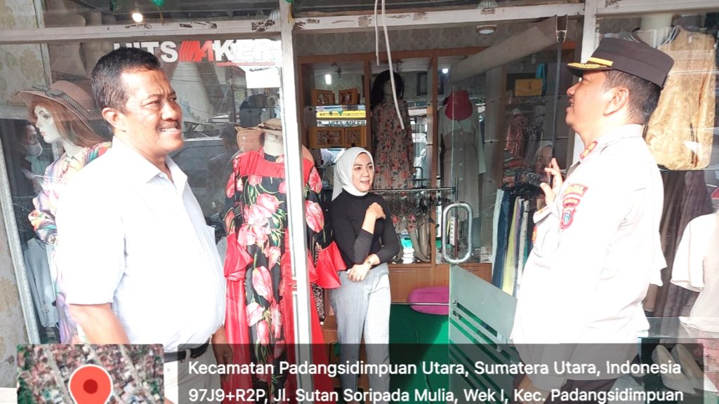 Kapolres Padangsidimpuan Sapa dan Berbincang ke Masyarakat Soal Kamtibmas