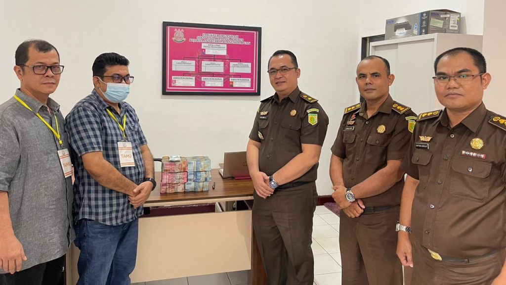 Panen Prestasi, Kejari Padangsidimpuan Kembali Selamatkan Uang Negara Kasus Tipikor