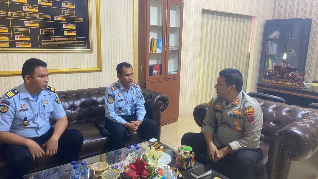 Pererat Sinergi, Kalapas Japaham Sinaga Silaturahmi ke Kapolres Padangsidimpuan