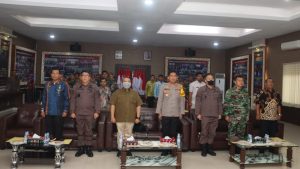 Kapolres Tapsel dan Forkopimda Ikuti Apel Sinergitas Guna Pelihara Kamtibmas