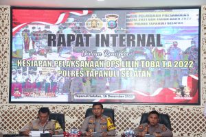 Jelang Nataru, Kapolres Tapsel ke Jajaran : Pastikan Jangan Ada Kelangkaan Bahan Pokok Penting