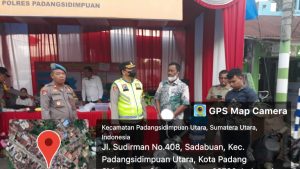 Cek Pos Pam dan Pos Yan Ops Lilin Toba 2022, Ini Pesan Kapolres Padangsidimpuan   