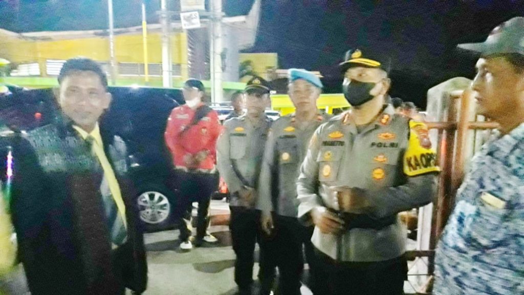 Pastikan Ibadah Natal Aman, Kapolres Padangsidimpuan Pimpin Patroli Gabungan