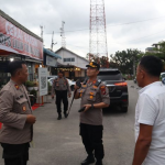 Persiapan Nataru, Kapolres Asahan Cek Stasiun Kereta Api
