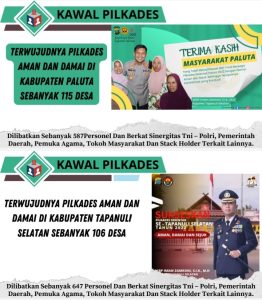 Dikawal Polres Tapsel, Pilkades di Dua Kabupaten Berjalan Damai
