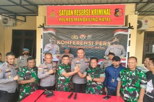 Terkait Isu Penambangan Ilegal, Kapolres Madina dan Dandim 0212 Tapsel Bersinergi Perangi Penambang Liar