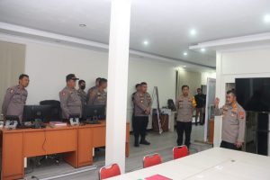 Dir Binmas Polda Sumut Tinjau Posko Desk Ops Mantap Huta Toba 2022
