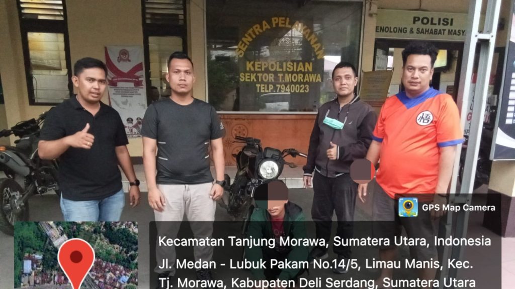 Polres Padangsidimpuan Bekuk Pelaku Penggelapan Motor di Deli Serdang