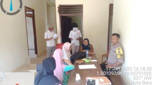 Selamatkan Generasi Muda, Polsubsektor Simangambat Gelar Operasi Kasih Sayang