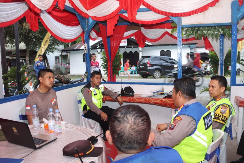 Libur Tahun Baru, Kapolres Tapsel Siaga di Aek Sijorni