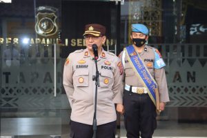 Wakapolres Tapsel Pesan ke Personel yang Izin Dinas Agar Kembalikan Senpi