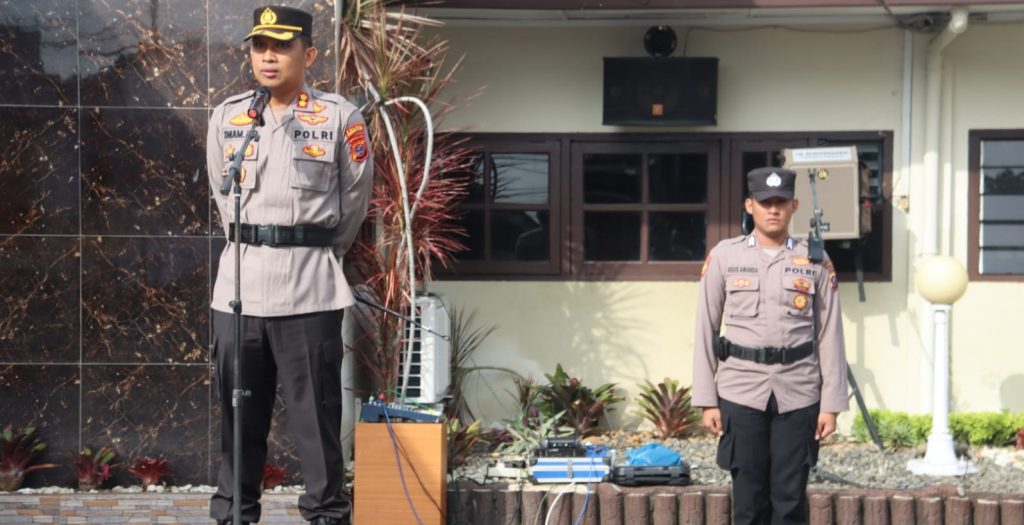 Kapolres Tapsel Minta Personel Persiapan Jelang Operasi Ketupat Toba 2023