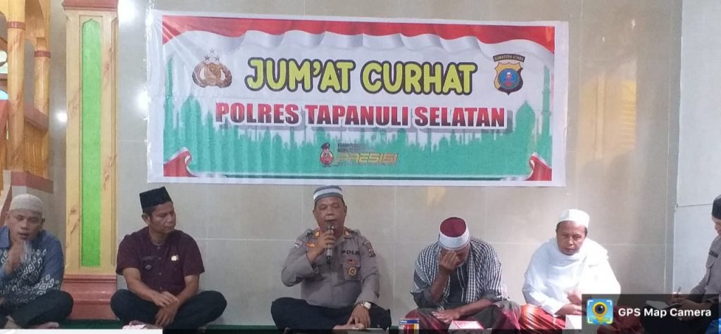 Kasat Binmas Polres Tapsel Dicurhati Terkait Penyakit Masyarakat