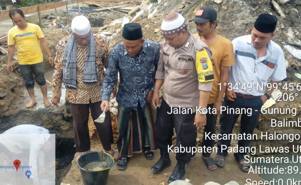 Giat Keagamaan, Polsek Padang Bolak Hadir ke Masyarakat   