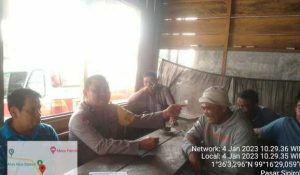 Hadir Di Loket Angkutan Umum, Cara Polres Tapsel Sampaikan Pesan Kamtibmas