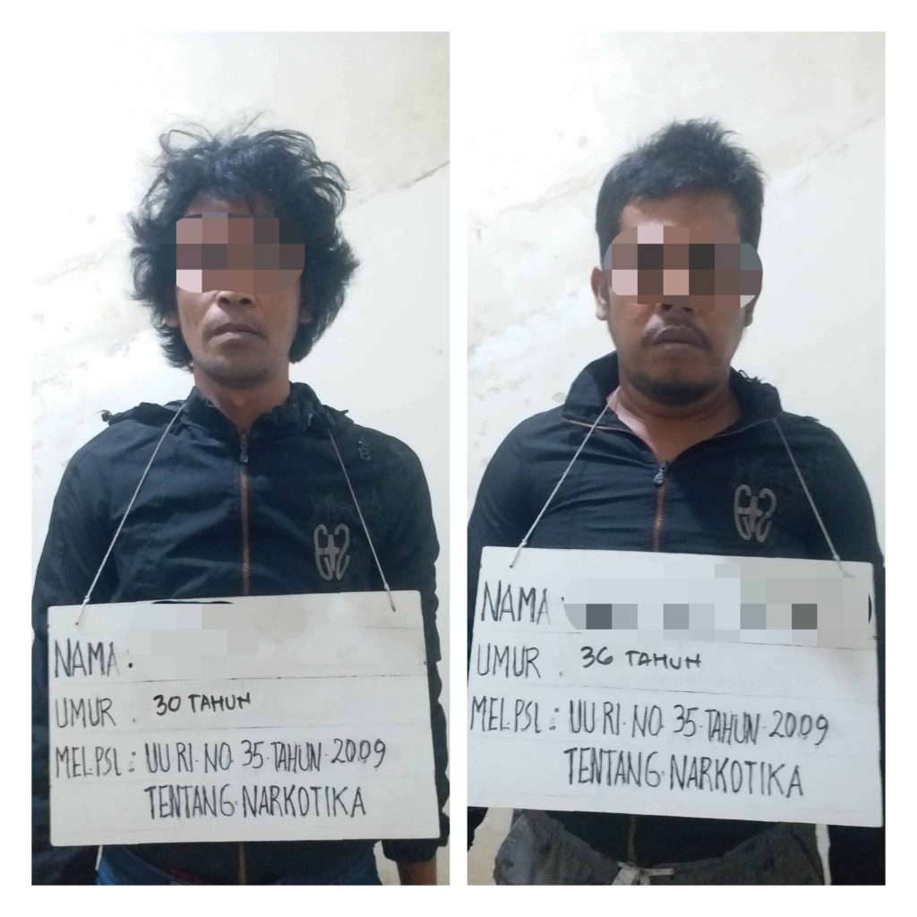 Sat Resnarkoba Polres Tapsel Bekuk Duo Komplotan Pengedar Sabu, Segini BB-nya