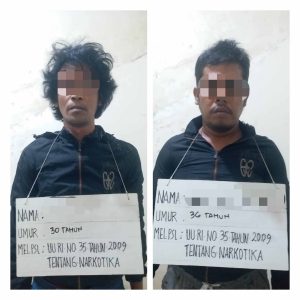 Sat Resnarkoba Polres Tapsel Bekuk Duo Komplotan Pengedar Sabu, Segini BB-nya