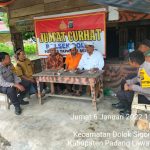 Dengarkan Keluhan Warga, Polres Tapsel Gelar Jumat Curhat di Desa Hatiran, Kec. Dolok